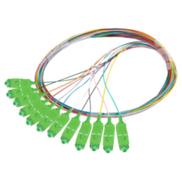 Dispozitiv pentru fibră optică; SC/APC; 2m; LSZH; 12buc.