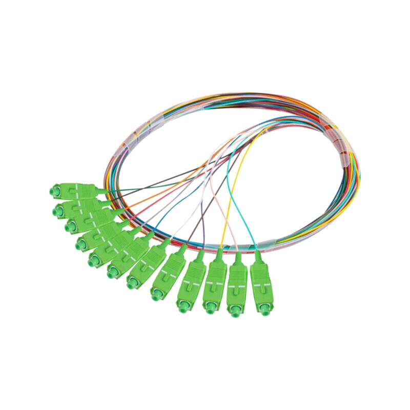 Dispozitiv pentru fibră optică; SC/APC; 2m; LSZH; 12buc. Dispozitiv pentru fibră optică; SC/APC; 2m; LSZH; 12buc.