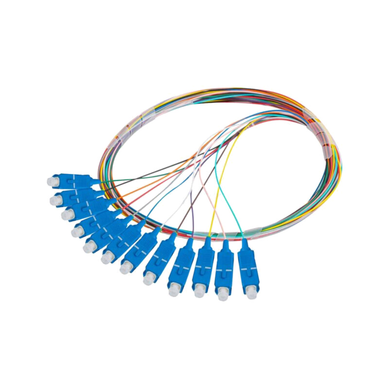 Dispozitiv pentru fibră optică; SC/UPC; 2m; LSZH; 12buc. Dispozitiv pentru fibră optică; SC/UPC; 2m; LSZH; 12buc.