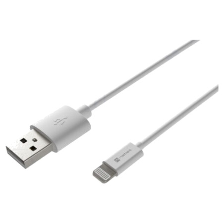 Cablu; USB 2.0; mufă Apple Lightning,USB A mufă; 2m; alb; 12W