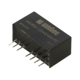 Convertor: DC/DC; 3W; Uintr: 4,5÷18VDC; Uieş: 24VDC; 306mA; SIP8; THT
