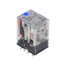 Releu: electromagnetic; DPDT; Ubobină: 48VDC; Icontacte max: 10A