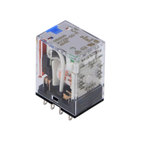 Releu: electromagnetic; DPDT; Ubobină: 48VDC; Icontacte max: 10A