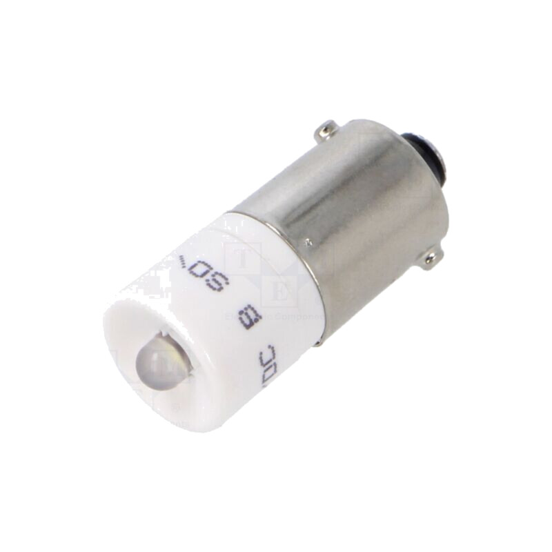 Lampă LED; albă; BA9S; 24VDC; 24VAC; Nr.diode: 1; OptoHiT