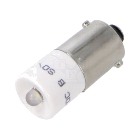 Lampă LED; albă; BA9S; 24VDC; 24VAC; Nr.diode: 1; OptoHiT