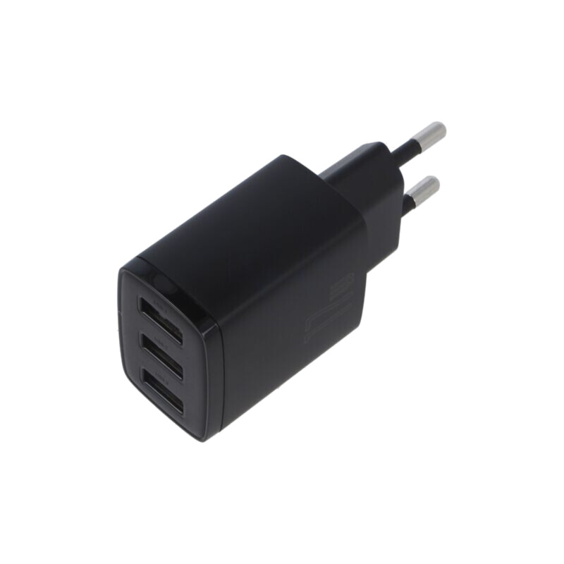 Alimentator: pulsatoriu; alimentare,plug-in; 5VDC; 17W; neagră Alimentator: pulsatoriu; alimentare,plug-in; 5VDC; 17W; neagră