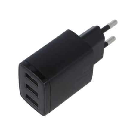 Alimentator: pulsatoriu; alimentare,plug-in; 5VDC; 17W; neagră