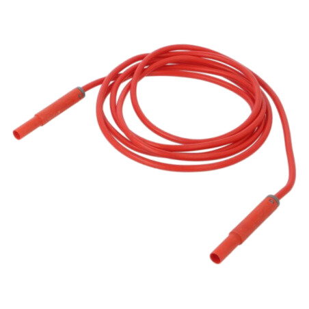 Cablu de măsurare; 32A; mufă banană 4 mm,din ambele părţi