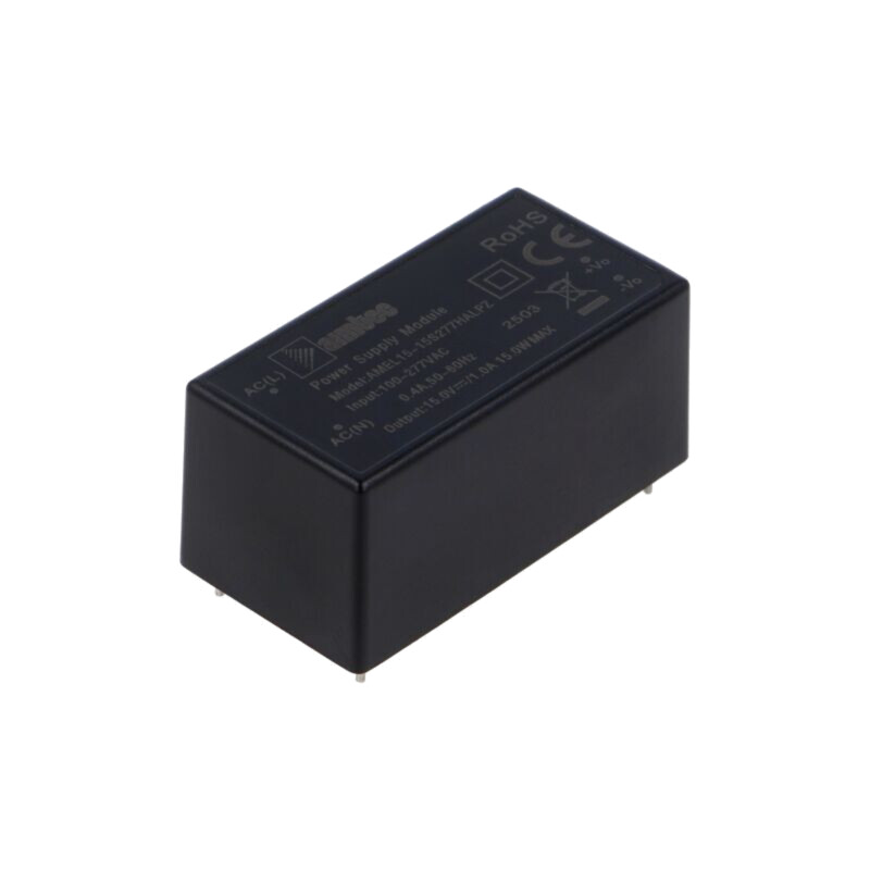 Convertor: AC/DC; 15W; Uintr: 85÷305VAC,100÷430VDC; Uieş: 15VDC Convertor: AC/DC; 15W; Uintr: 85÷305VAC,100÷430VDC; Uieş: 15VDC