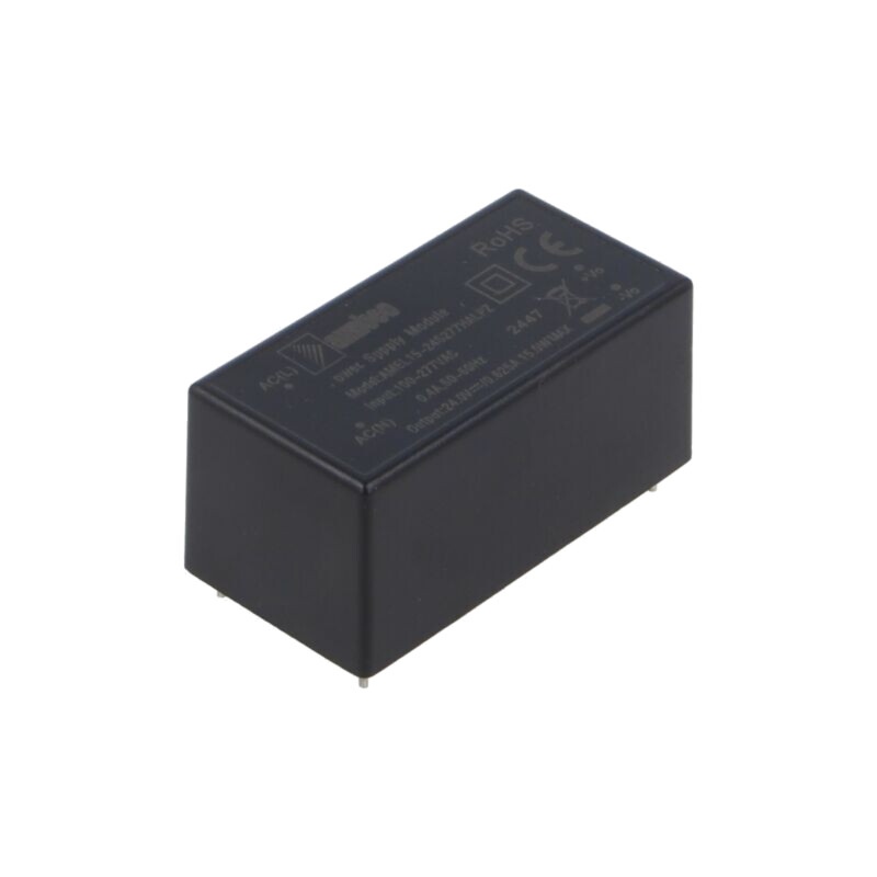 Convertor: AC/DC; 15W; Uintr: 85÷305VAC,100÷430VDC; Uieş: 24VDC