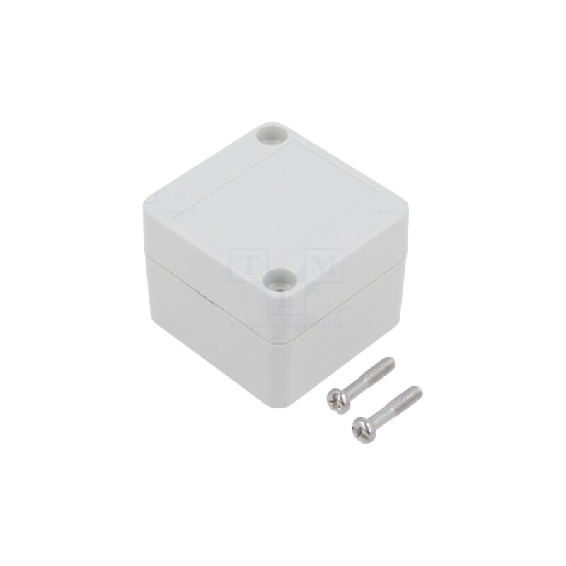 Carcasă: universală; X: 50mm; Y: 52mm; Z: 40mm; 1555; ABS; gri deschis