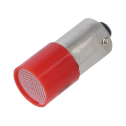 Lampă LED; roşie; BA9S,T10; 110VDC; 110VAC; plastic; -20÷60°C