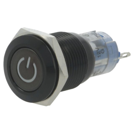 Comutator: anti-vandalism; Poz: 2; SPDT; 0,5A/220VAC; 1A/24VDC