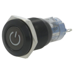 Comutator: anti-vandalism; Poz: 2; SPDT; 0,5A/220VAC; 1A/24VDC