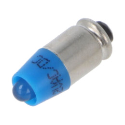 Lampă LED; albastră; 12VDC; 12VAC; Nr.diode: 1