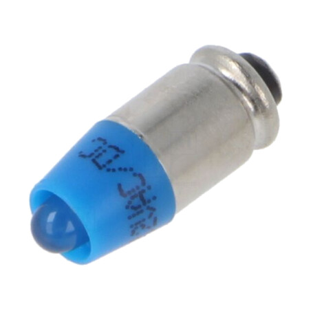 Lampă LED; albastră; 12VDC; 12VAC; Nr.diode: 1