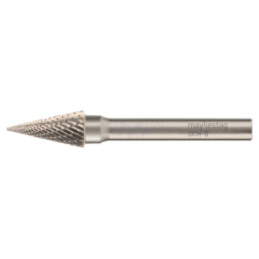 Freză biax; Ø: 3mm; L: 38mm; metal; Lung.element lucru: 12mm; 6