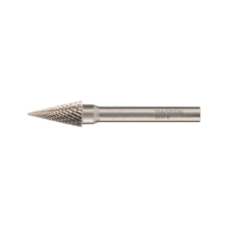 Freză biax; Ø: 3mm; L: 38mm; metal; Lung.element lucru: 12mm; 6