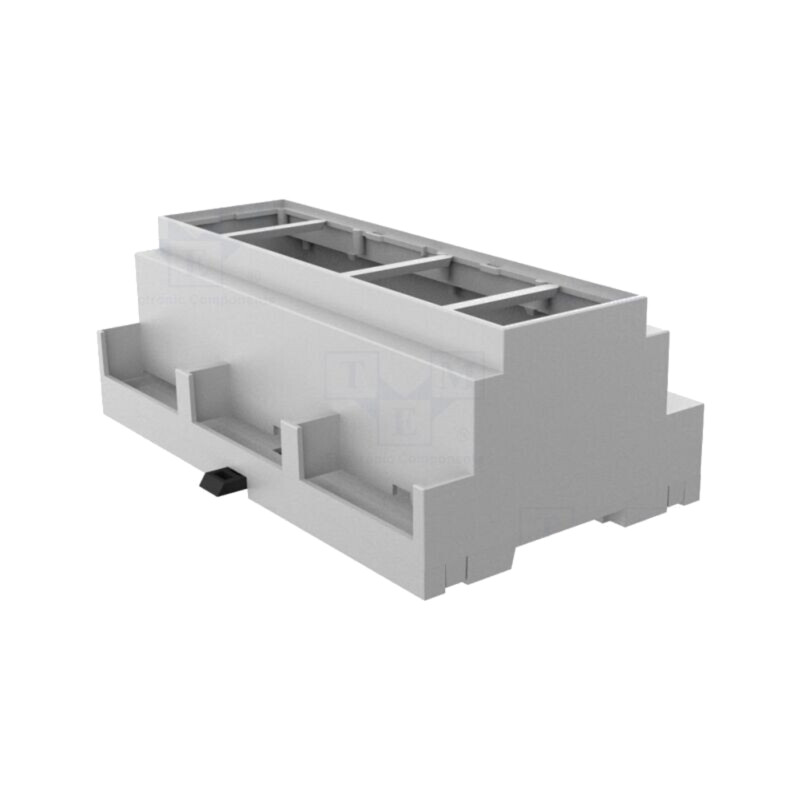 Carcasă: pentru şină DIN; Y: 90mm; X: 159mm; Z: 53mm; PPO; gri