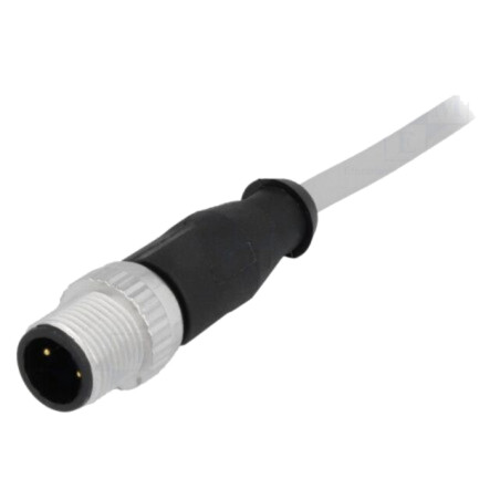 Conector: M12; mufă; tată; PIN: 3; drept; cod A-DeviceNet / CANopen