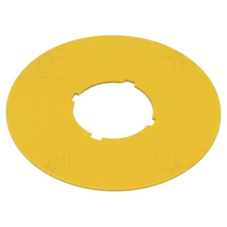 Tăbliţă descriptivă; 22mm; pentru butoane de siguranţă