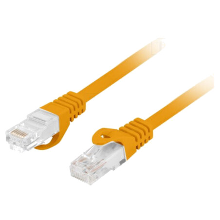 Patch cord; RJ45 mufă,din ambele părţi; U/UTP; 6; litat; Cu; LSZH