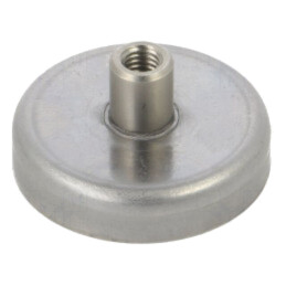 Magnet: fix; ferită (metal greu); Ø: 32mm; oțel inoxidabil
