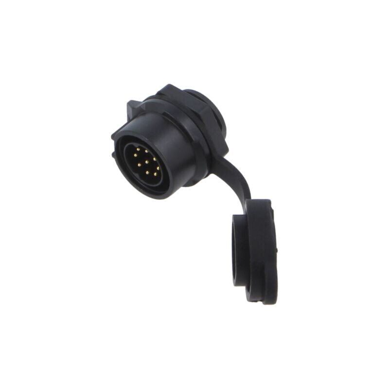 Conector: circular; mufă; mamă; 02; 5A; 250V; PIN: 8; IP67; drept