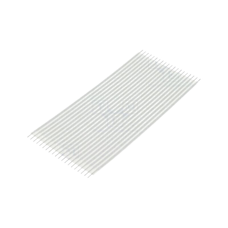 Conector: cablu jumper flexibil; P.cablu-bandă: 2,54mm; drepte