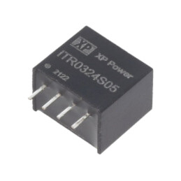 Convertor: DC/DC; 3W; Uintr: 21,6÷26,4VDC; Uieş: 5VDC; Iieş: 600mA