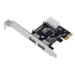 Card extensie PC: PCIe; MOLEX,PCIe,USB A soclu x2; 5Gbps; 0÷50°C