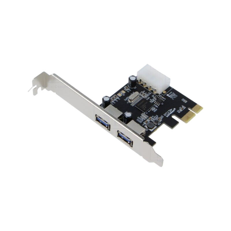Card extensie PC: PCIe; MOLEX,PCIe,USB A soclu x2; 5Gbps; 0÷50°C