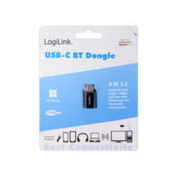 Adaptor BT; USB C mufă; USB; chipset RTL8761BW; 3Mbps; 20m