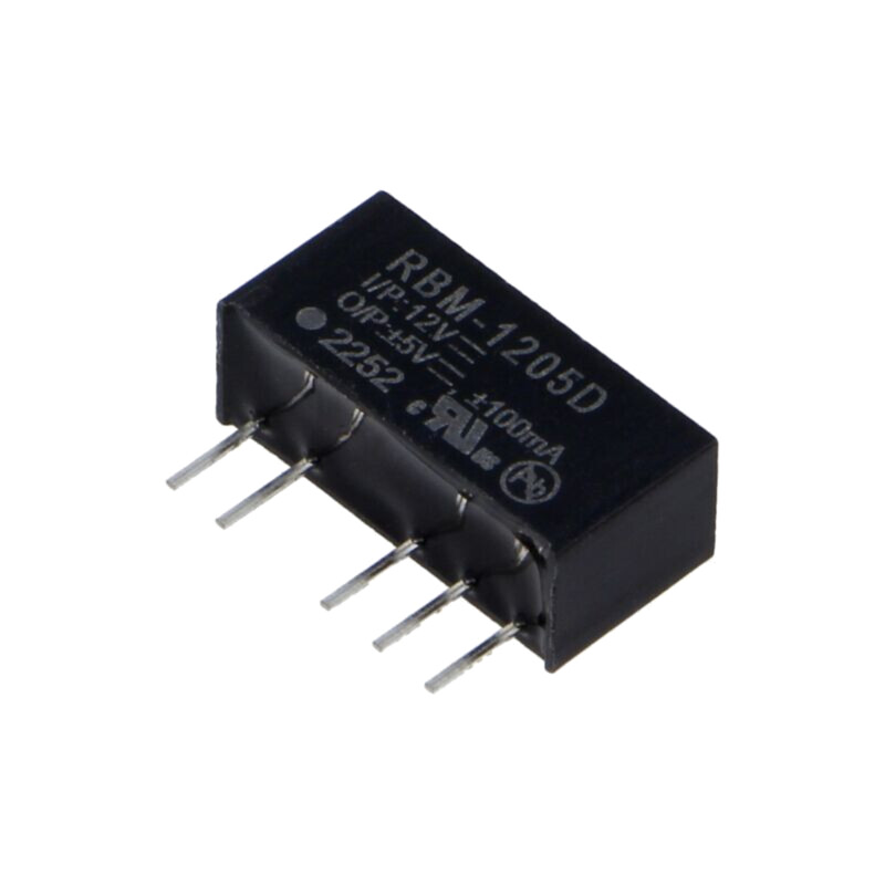 Convertor: DC/DC; 1W; Uintr: 10,8÷13,2VDC; Uieş: 5VDC; Uieş2: -5VDC