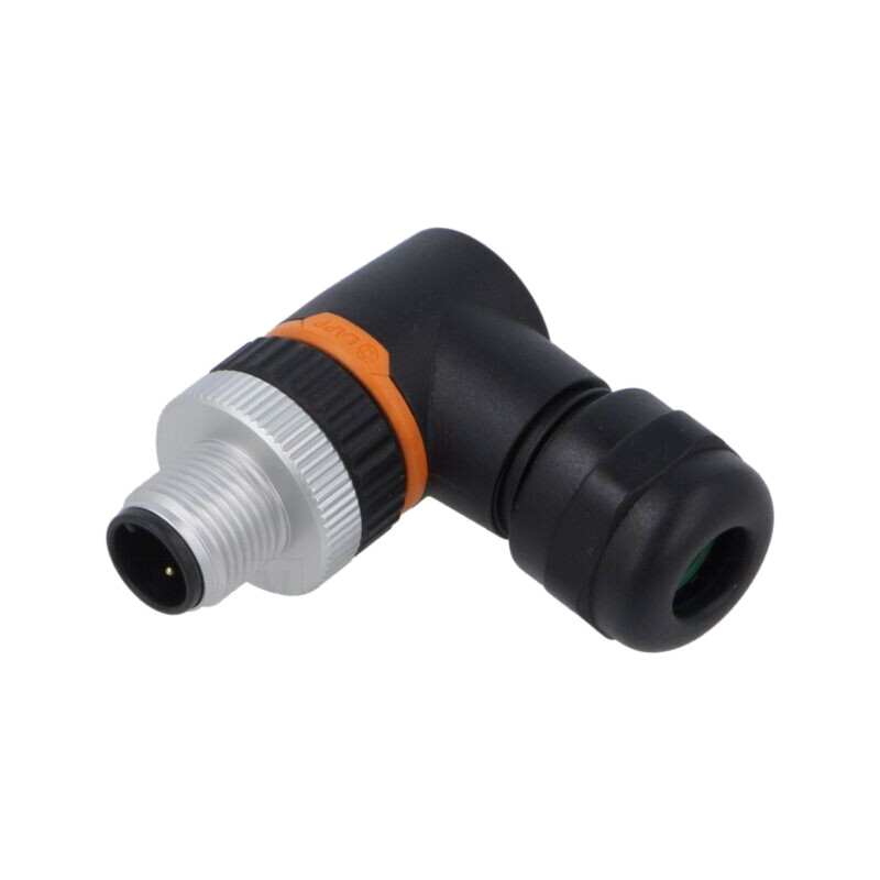 Conector: M12; mufă; PIN: 3; tată; 250V; în unghi 90°; IP67; pe cablu
