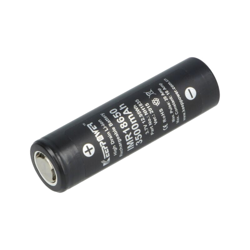 Acumul: Li-Ion; 18650,MR18650; 3,7V; 3500mAh; Ø18,5x66,5mm Acumul: Li-Ion; 18650,MR18650; 3,7V; 3500mAh; Ø18,5x66,5mm