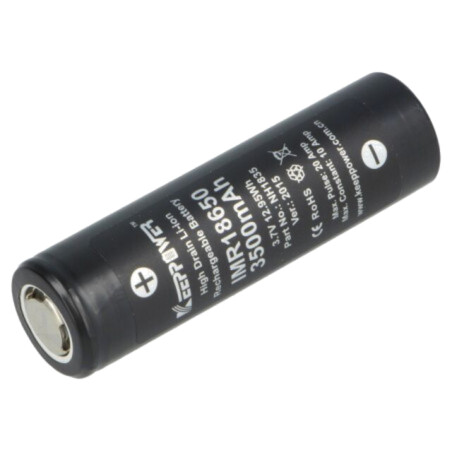 Acumul: Li-Ion; 18650,MR18650; 3,7V; 3500mAh; Ø18,5x66,5mm