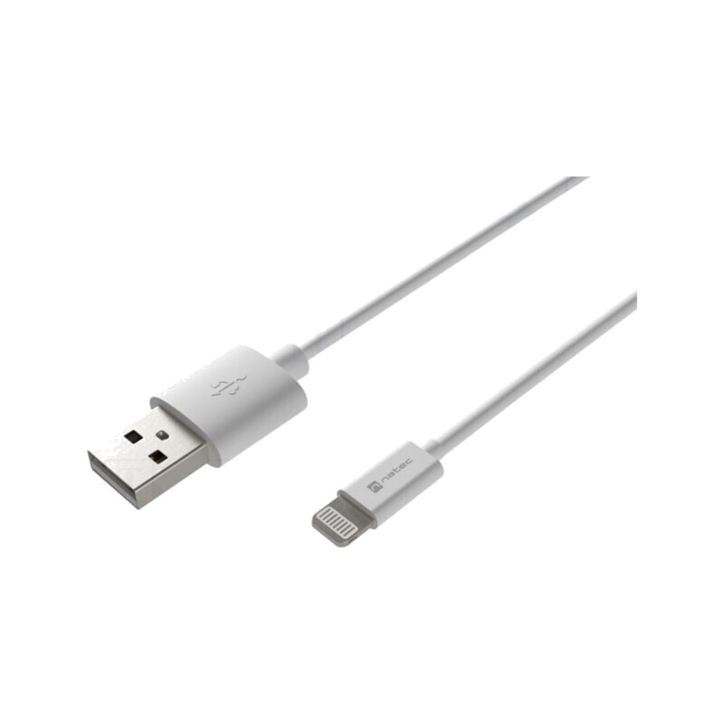 Cablu; USB 2.0; mufă Apple Lightning,USB A mufă; 1m; alb; 12W Cablu; USB 2.0; mufă Apple Lightning,USB A mufă; 1m; alb; 12W