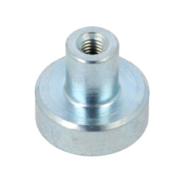 Magnet: fix; samariu, cobalt; 40N; Ø: 13mm; H: 11,5mm; oţel