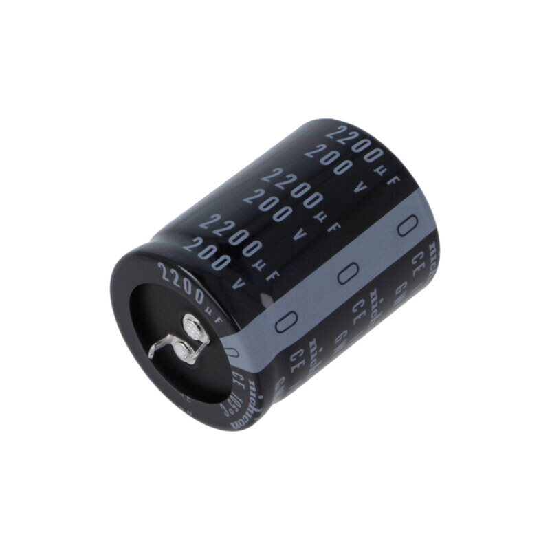 Condensator: electrolitic; SNAP-IN; 2200uF; 200VDC; Ø35x45mm; ±20% Condensator: electrolitic; SNAP-IN; 2200uF; 200VDC; Ø35x45mm; ±20%