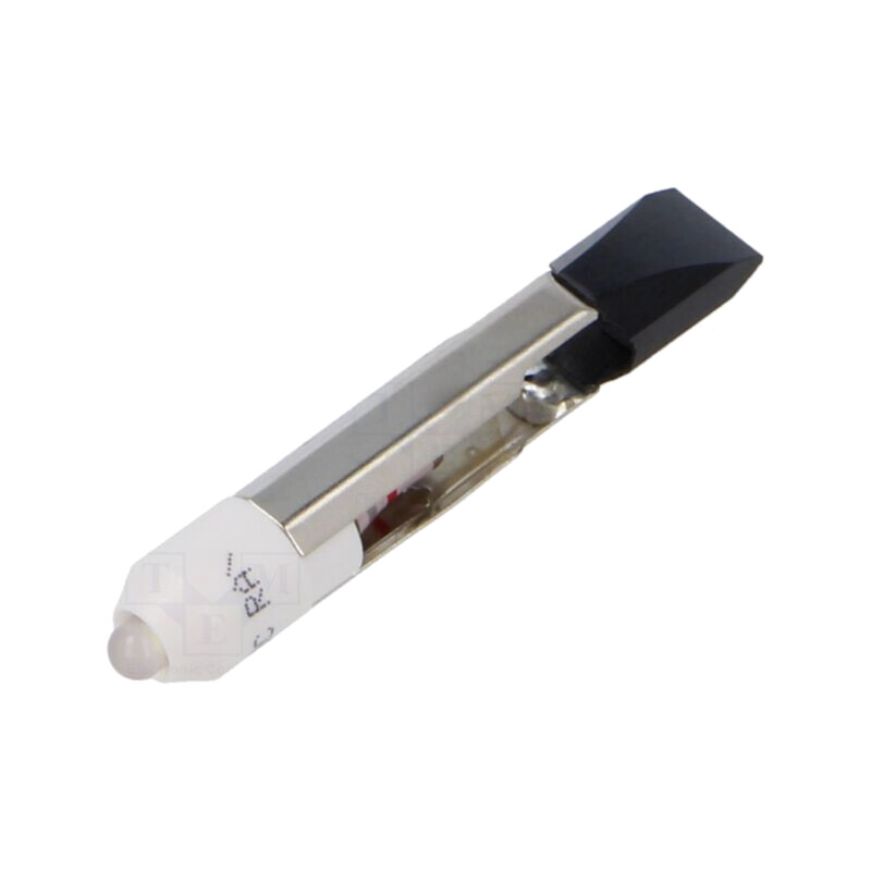 Lampă LED; albă; T6,8; 28VDC; 28VAC; Nr.diode: 1