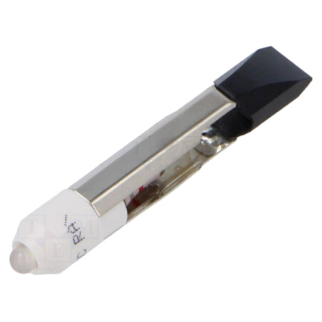 Lampă LED; albă; T6,8; 28VDC; 28VAC; Nr.diode: 1