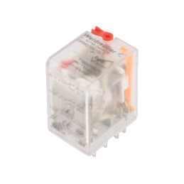 Releu: electromagnetic; DPDT; Ubobină: 115VAC; Icontacte max: 10A