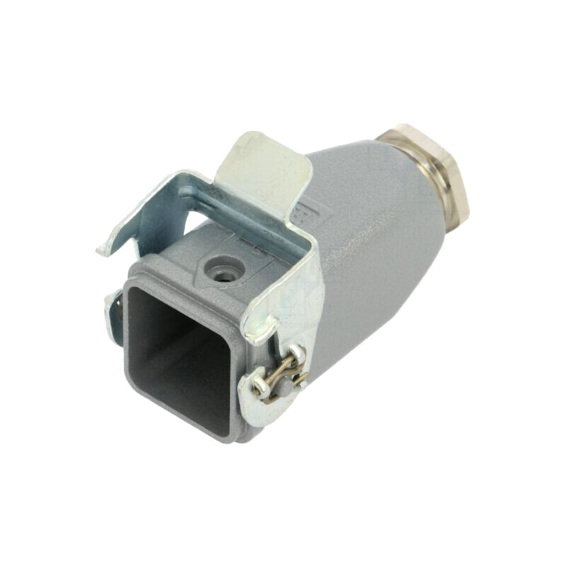 Enclosure for connectors: HDC; size H-A 3; for cable; with latch Enclosure for connectors: HDC; size H-A 3; for cable; with latch