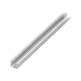 Profi pt.module LED; albă; L: 1m; LINEA-IN20; aluminiu; încastrat