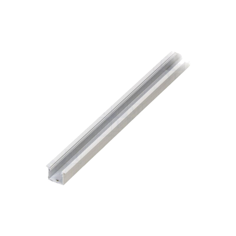Profi pt.module LED; albă; L: 1m; LINEA-IN20; aluminiu; încastrat