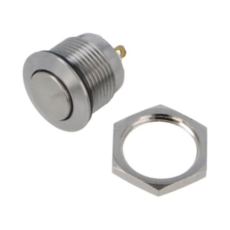 Comutator: anti-vandalism; Poz: 2; SPST; 0,1A/48VDC; IP67; OFF-ON