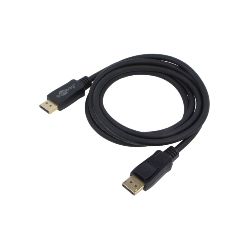 Cablu; DisplayPort mufă,din ambele părţi; PVC; Lung: 3m; negru Cablu; DisplayPort mufă,din ambele părţi; PVC; Lung: 3m; negru