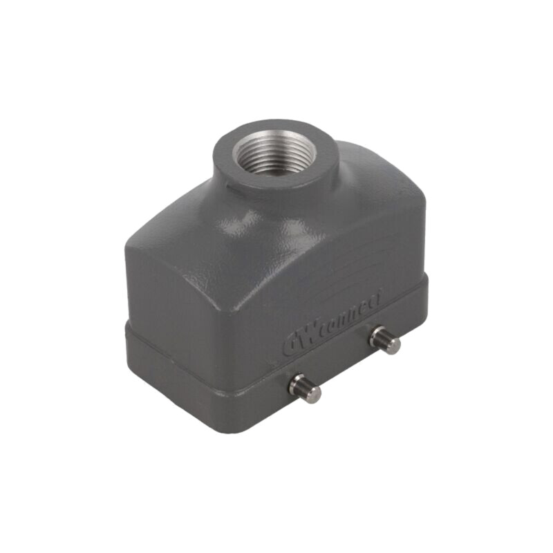 Enclosure for connectors: HDC; size 10B; for cable; straight; M20 Enclosure for connectors: HDC; size 10B; for cable; straight; M20