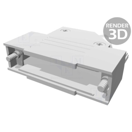 Enclosure for connectors: D-Sub; D-Sub 25pin,D-Sub HD 44pin